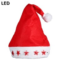 Gorro Navidad Luces Led