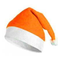 Gorro Navidad Naranja