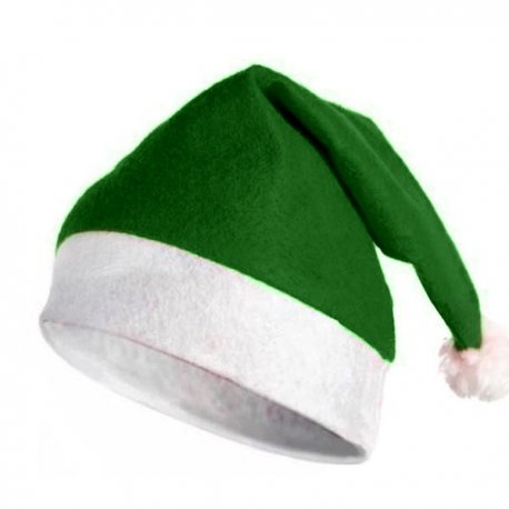 Gorro De Papa Noel Verde