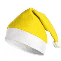 Gorro Navidad Amarillo